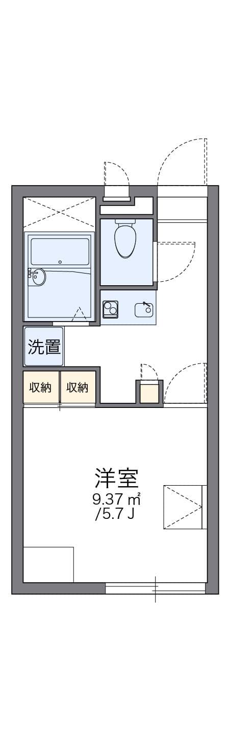 Preview floorplan of leopalace Plenty Hamadera