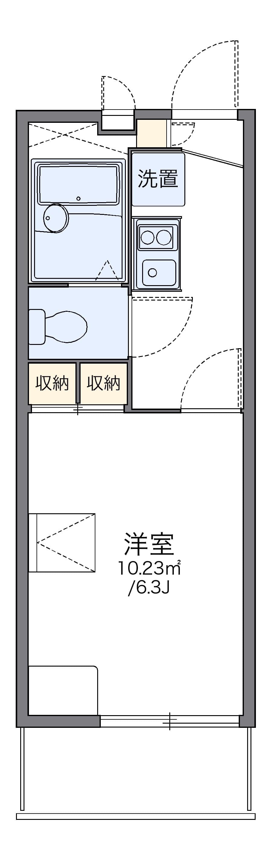 Preview floorplan of leopalace Grace SHINO