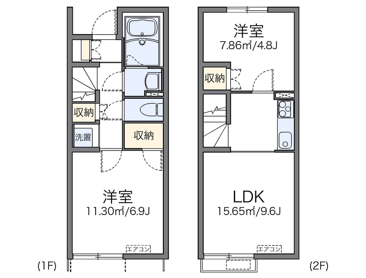 Preview floorplan of LEONEXT Sunshine Iwamuro