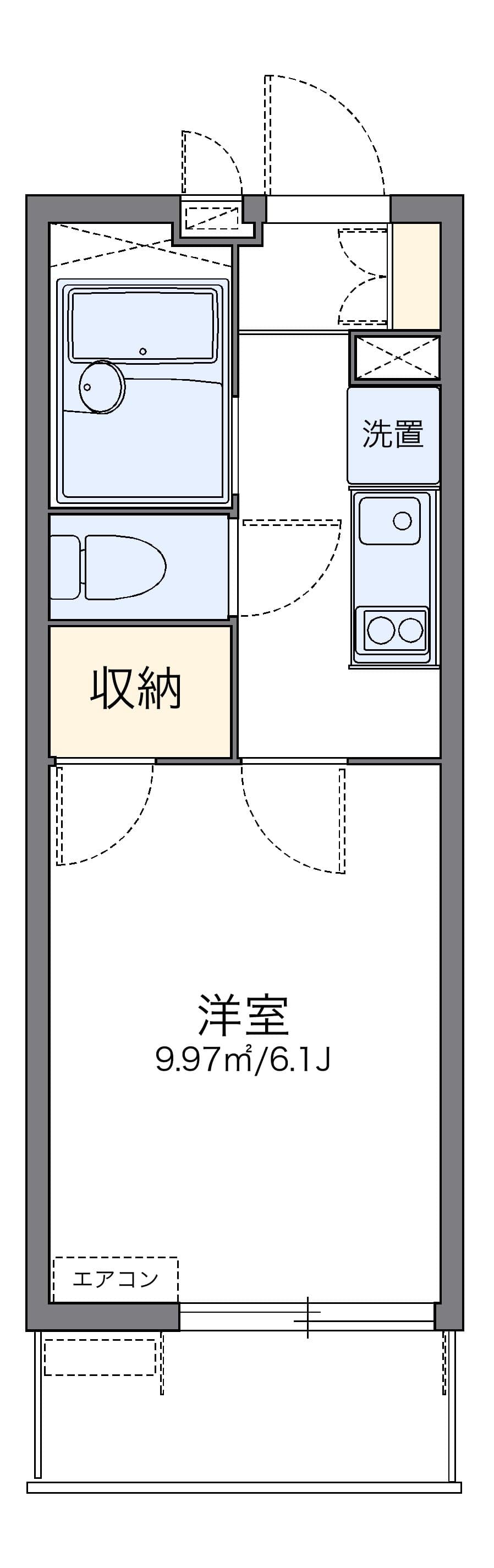 Preview floorplan of leopalace Lilt Hodogaya