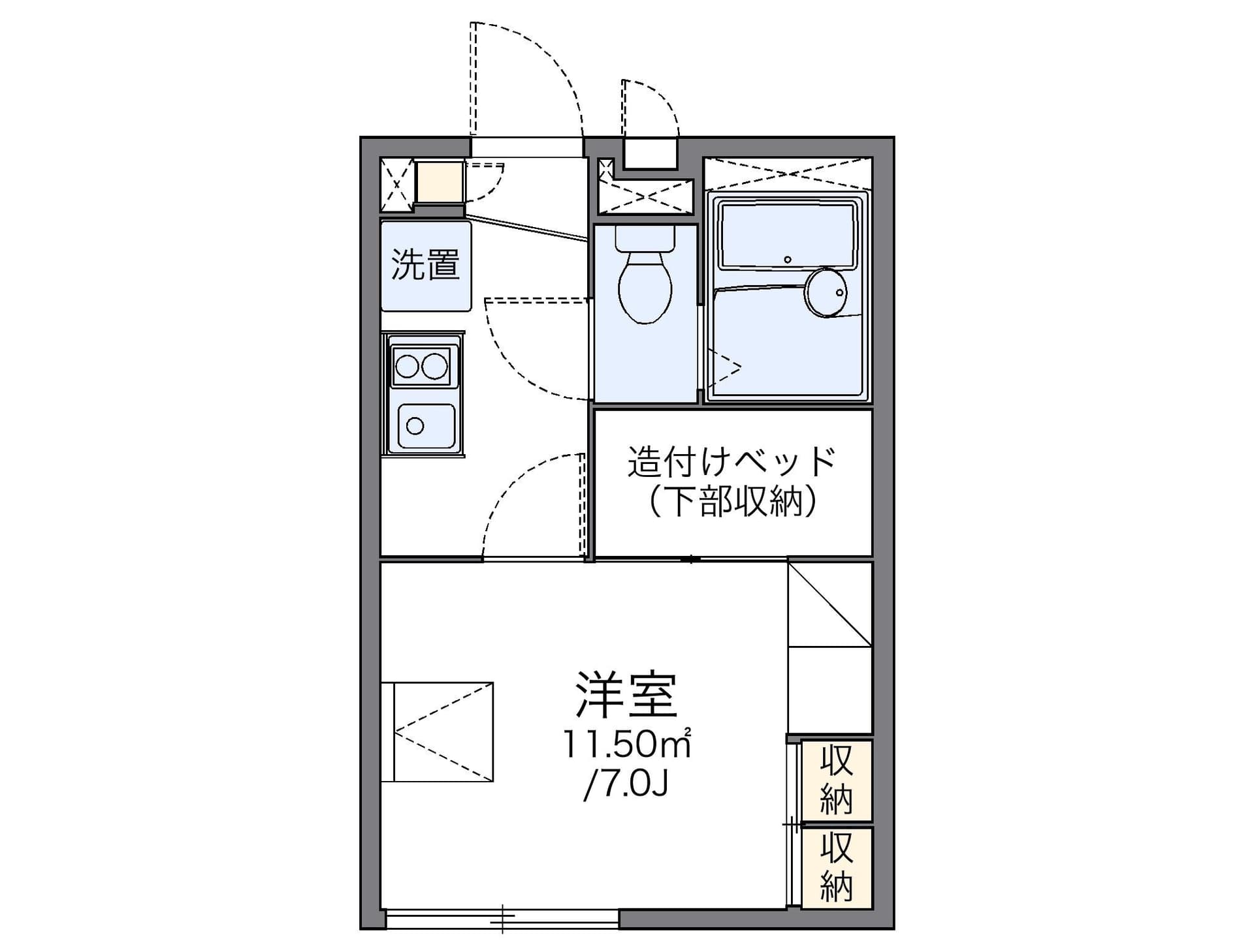 Preview floorplan of leopalace Yu