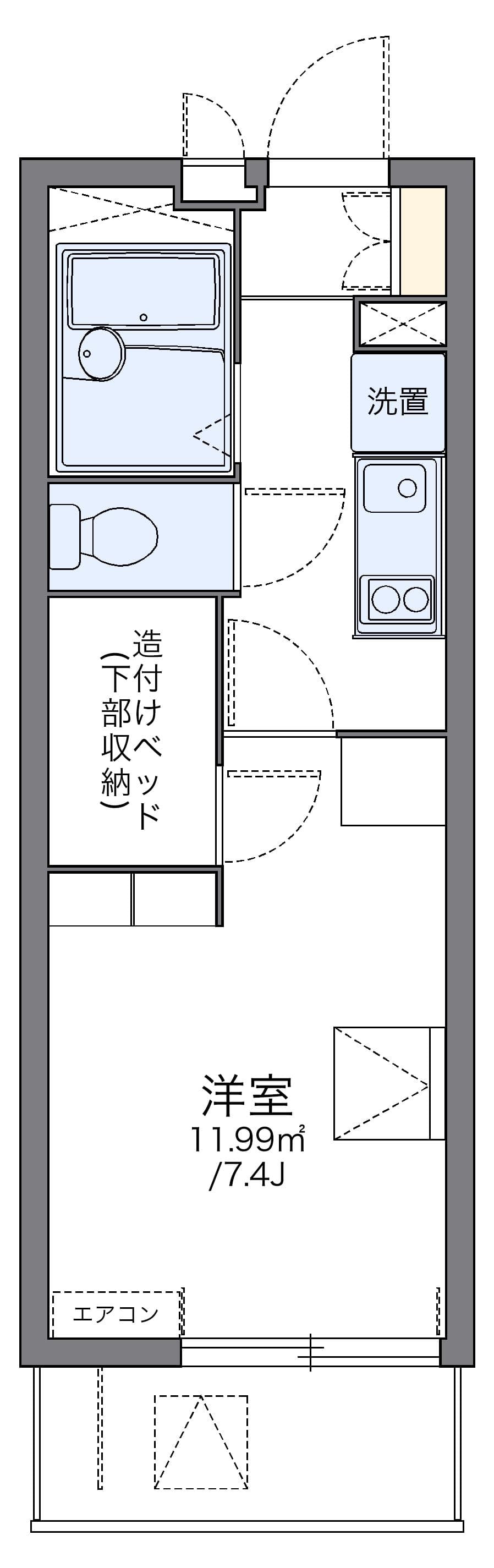 Preview floorplan of leopalace K&H