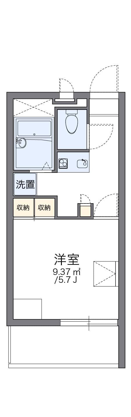 Preview floorplan of leopalace Plenty Ootori