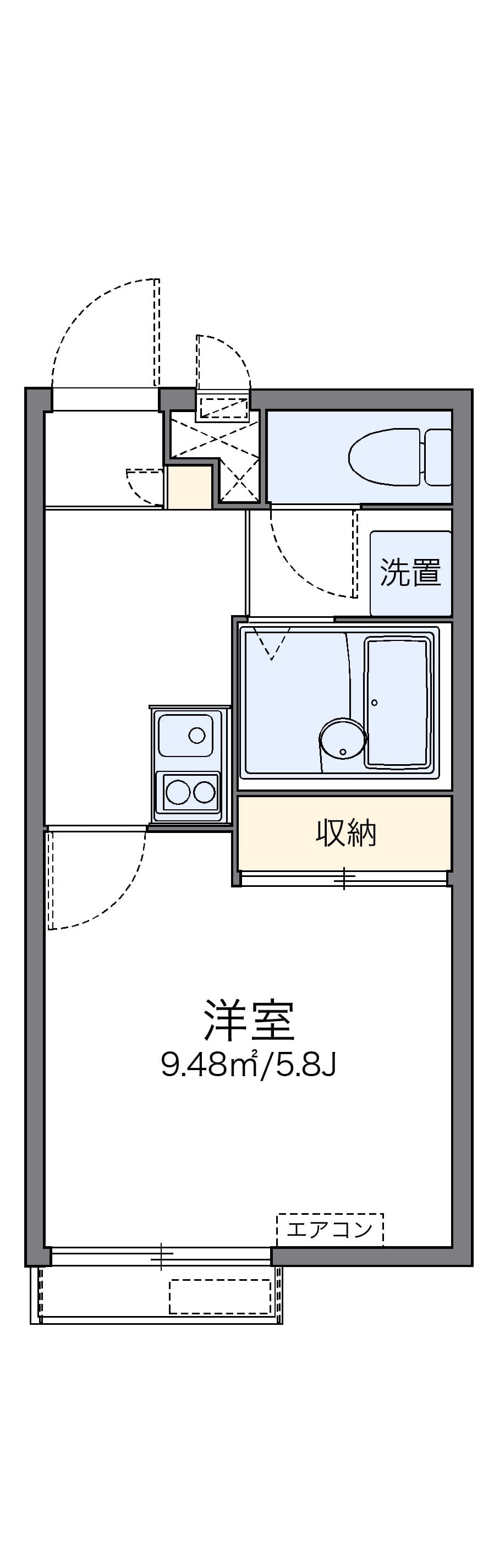 Preview floorplan of leopalace SEIZAN II