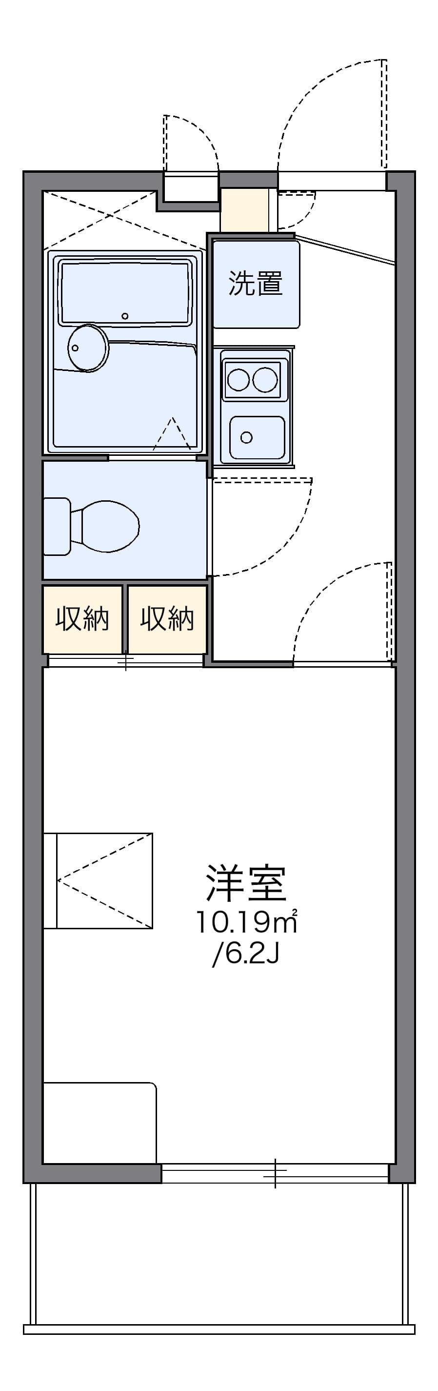 Preview floorplan of leopalace HIBARION II