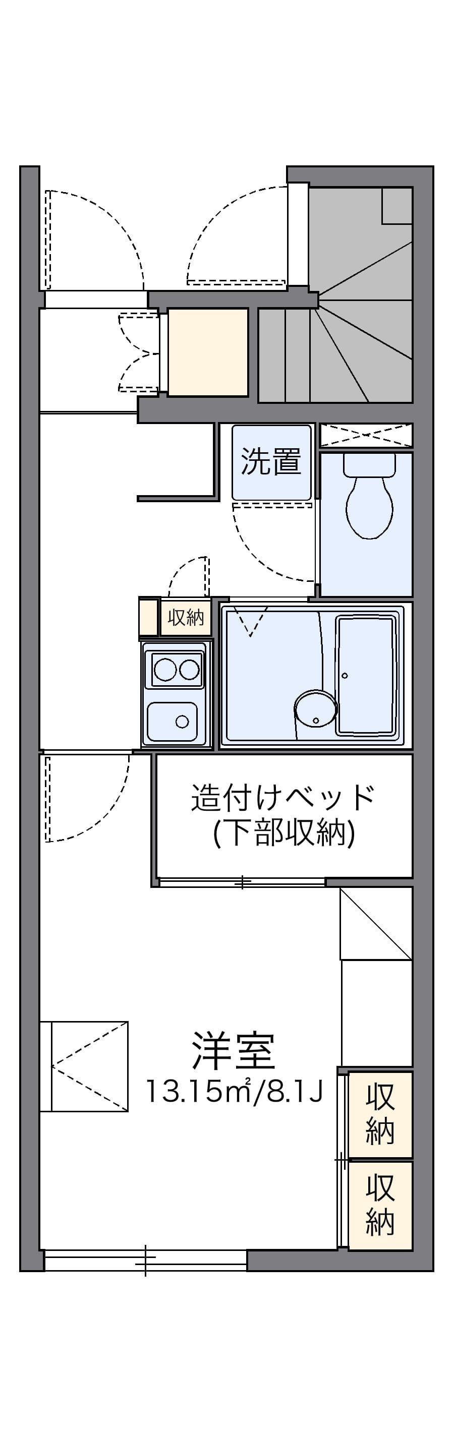Preview floorplan of leopalace Hiyori
