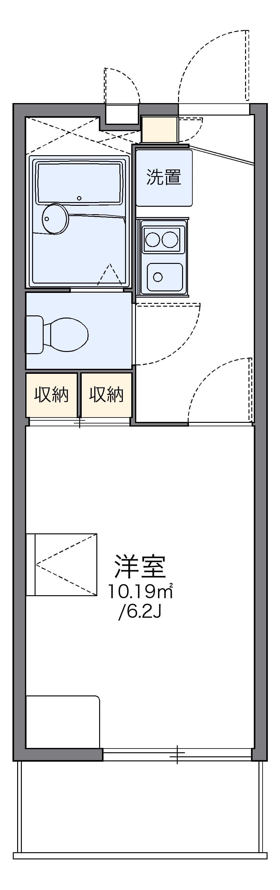 Preview floorplan of leopalace Dream II