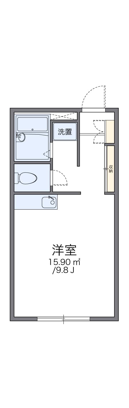 Preview floorplan of leopalace Musashi Sunagawa I