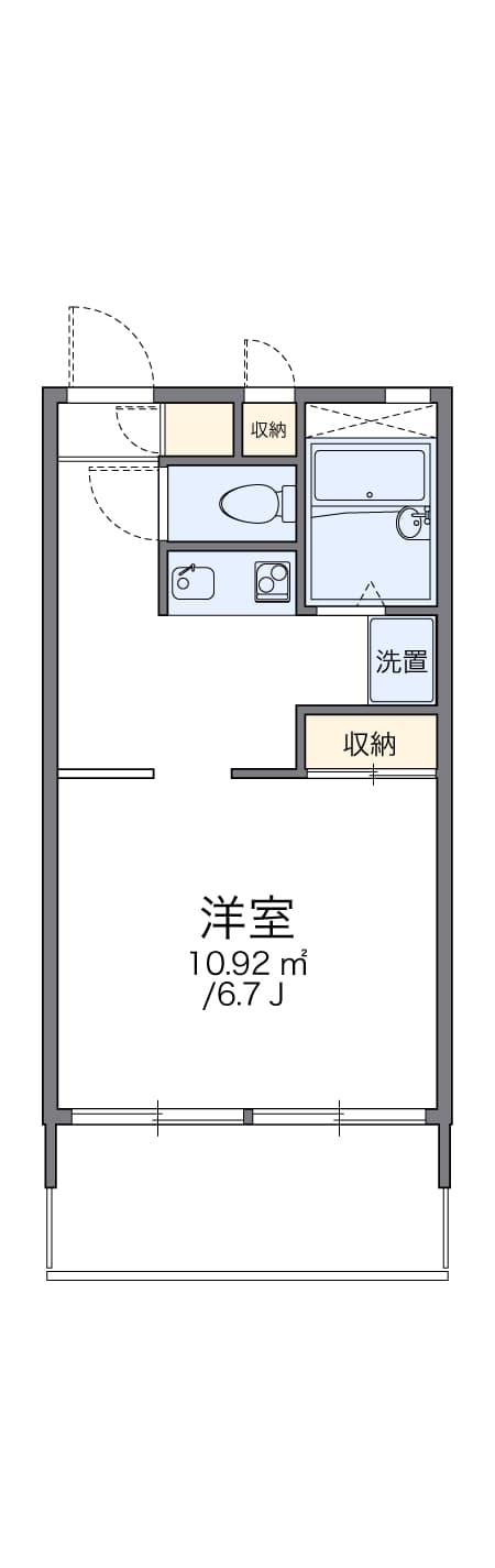 Preview floorplan of leopalace Sirius Toda