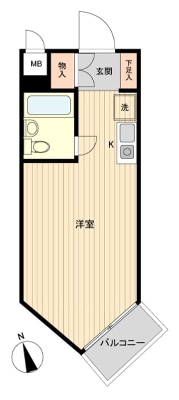 Preview floorplan of Condominium May Okurayama