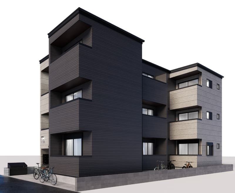 Main exterior of robot home Misato II (robot home Misato Two)