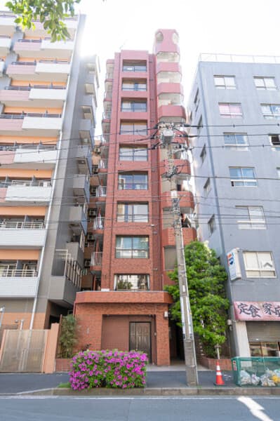 Main exterior of Lions Mansion Ishikawacho 2nd