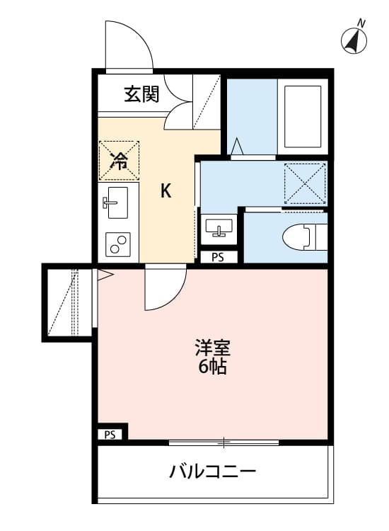Preview floorplan of green avenue Saitama Shintoshin