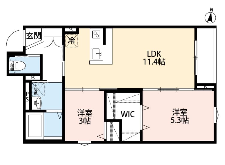 Preview floorplan of robot home (robot home Koshigaya)