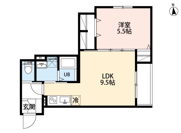 Preview floorplan of robot home: The robot's base