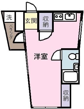 Preview floorplan of Rie Palace Tachikawa