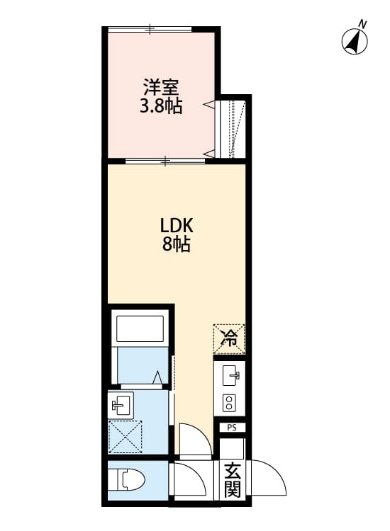 Preview floorplan of robot home North Kokin (robot home kitako-gane)