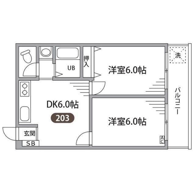 Preview floorplan of Elegance Senkawa