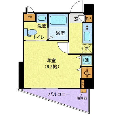 Preview floorplan of Valesia Shiinamachi Ekimae City