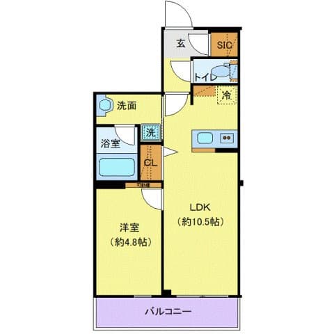 Preview floorplan of LUMEED Shimura Sakagami