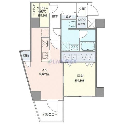 Preview floorplan of Genovia Higashimukojima IV