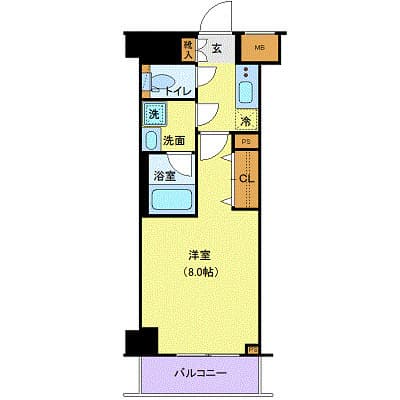 Preview floorplan of Genovia Sumida Fumika Sky Garden...