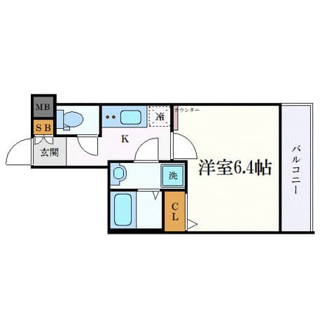 Preview floorplan of Crevista Tateishi