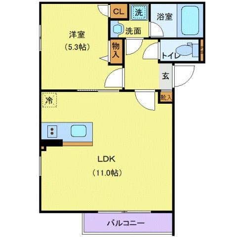 Preview floorplan of LUNIQ Bunkyo Otowa North