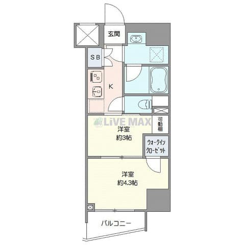 Preview floorplan of Crecia IDZ Ueno