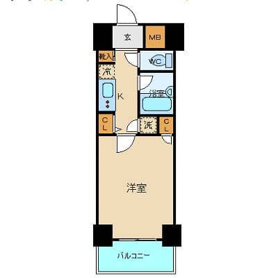 Preview floorplan of Cynthia Nihonbashi Kabutocho