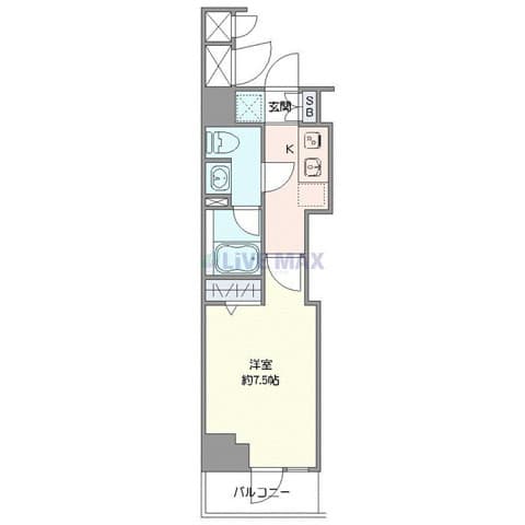 Preview floorplan of XEBEC Kinshi Hokusai Street