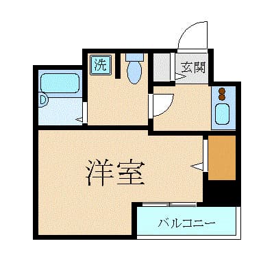 Preview floorplan of Sky Court Nihonbashi Ningyocho No. 5