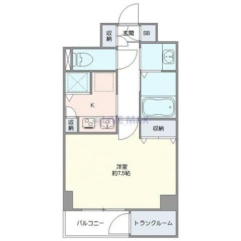 Preview floorplan of Maison de Ville Hatchobori
