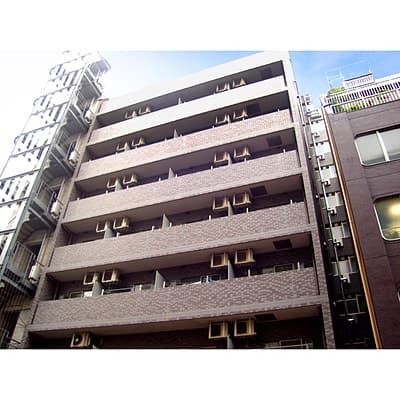 Main exterior of Sky Court Mita Keio University