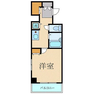 Preview floorplan of Sky Court Mita Keio University