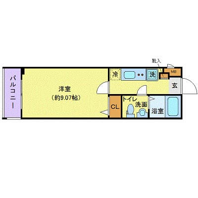 Preview floorplan of Prair Douc Higashi Nakano
