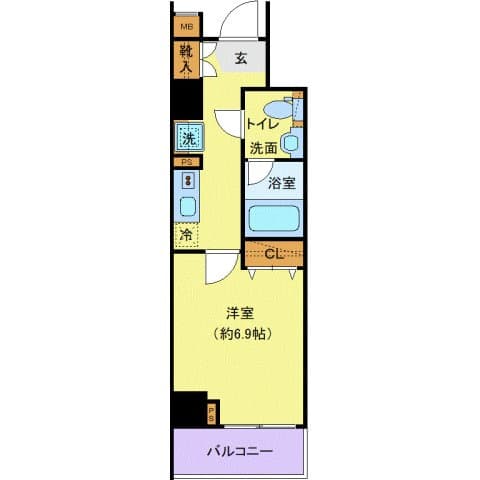 Preview floorplan of Prair Duc Shinjuku Shimoai