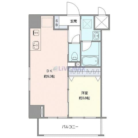 Preview floorplan of ZOOM Shiinamachi Station