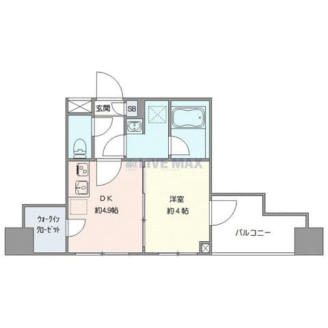 Preview floorplan of Belgrade Asakusa DUE
