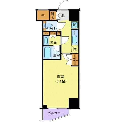 Preview floorplan of Genovia Shinjuku Waseda Greenve...
