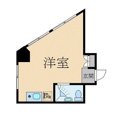 Preview floorplan of Diamond Residence Yanagibashi