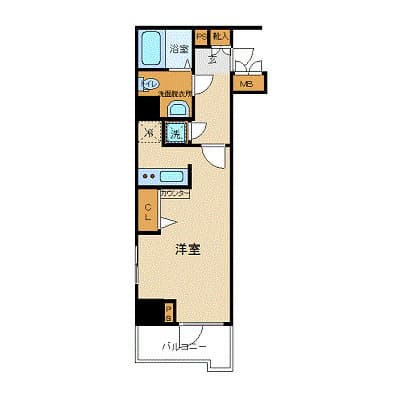 Preview floorplan of Toshin Phoenix Shimomeguro