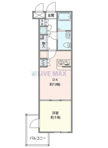 Preview floorplan of アクア東京ノースシティ