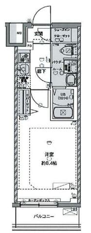 Preview floorplan of ジェノヴィア瑞江