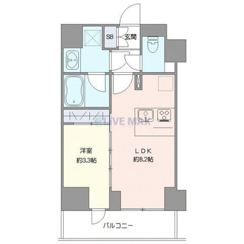 Preview floorplan of DIPS西日暮里