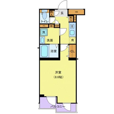 Preview floorplan of KNOTS東武練馬Sta.