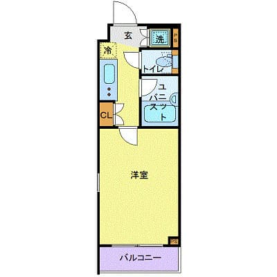 Preview floorplan of ルーブル西馬込壱番館