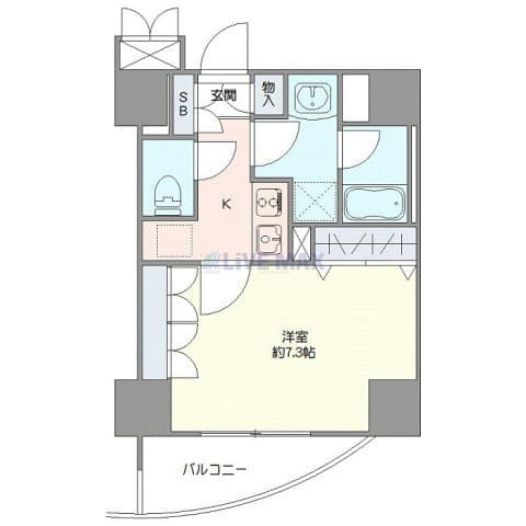 Preview floorplan of ベルグレードOJI