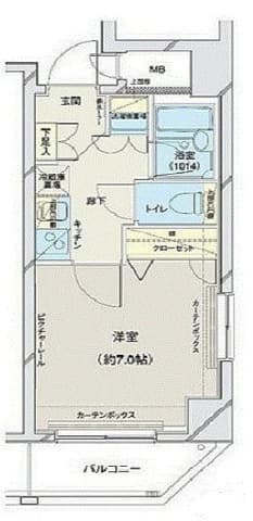 Preview floorplan of コンシェリア門前仲町