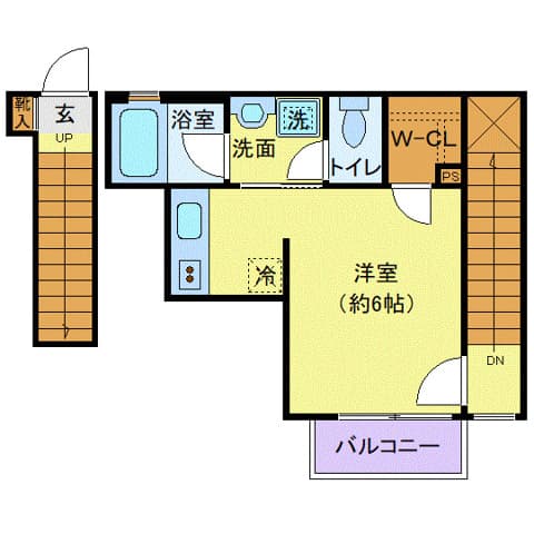 Preview floorplan of アムール志村